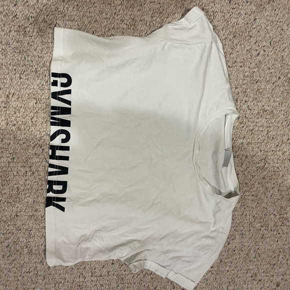 Gymshark Tops - Gymshark White Short Sleeve Tee